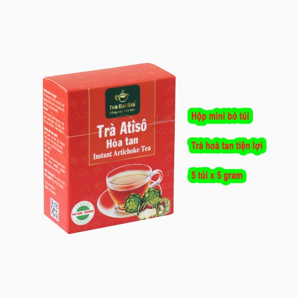 Trà Atisô hoà tan hộp mini bỏ túi